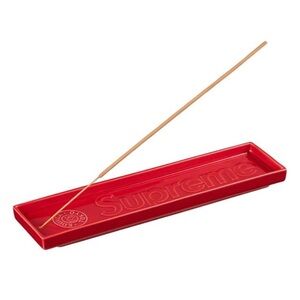 HTF 🆕SUPREME X Kuumba Red Ceramic SS24 Incense Tray